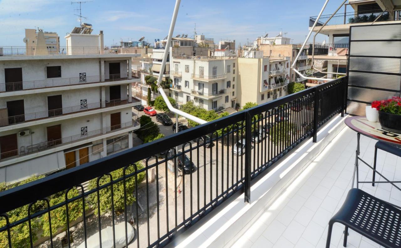 אתונה Φωτεινό Κομψό & Άνετο Διαμέρισμα Κοντά Στο Κέντρο! מראה חיצוני תמונה
